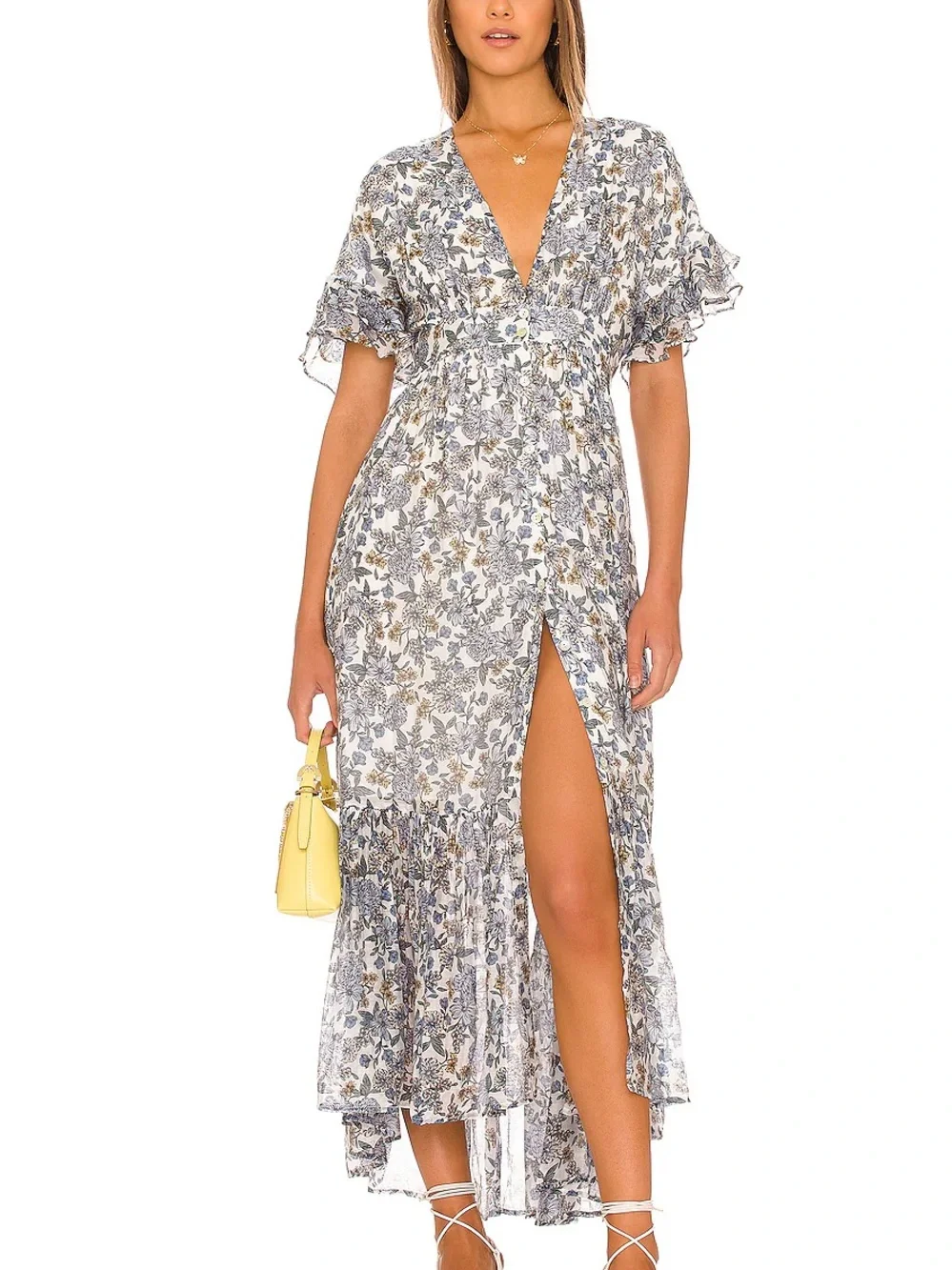 NWOT - MINKPINK - Darcy Maxi Dress in Multi - Picture 2 of 15